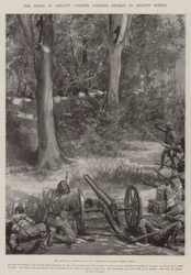 De opstand in Ashanti, poging van kolonel Carter om Kumasi te ontzetten